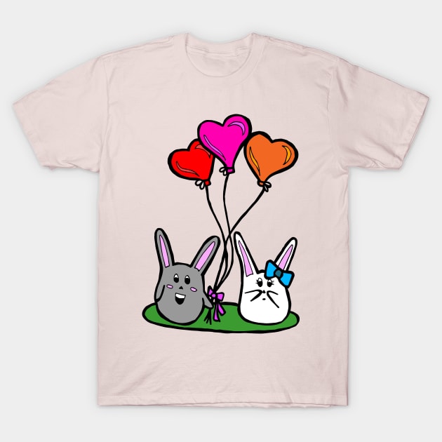 Bunny Love T-Shirt by COLeRIC